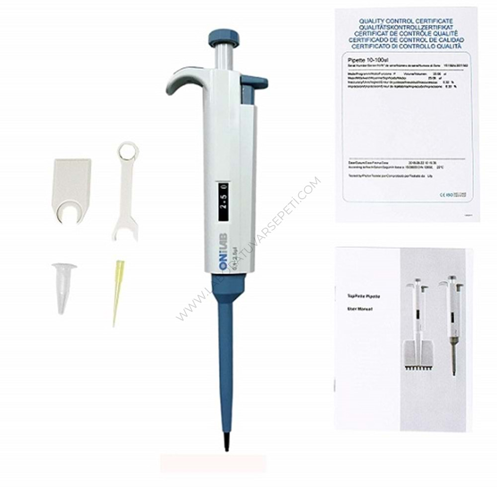 Otomatik pipet-tek kanallı- 0.5-10 ul Micropette plus