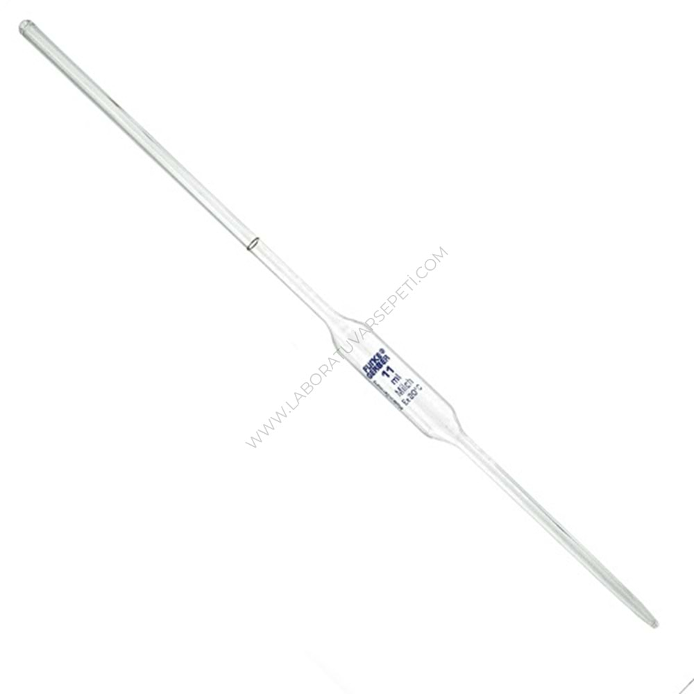 Süt pipeti -bullu-10.75 ml - tek çizgili -10 lu paket