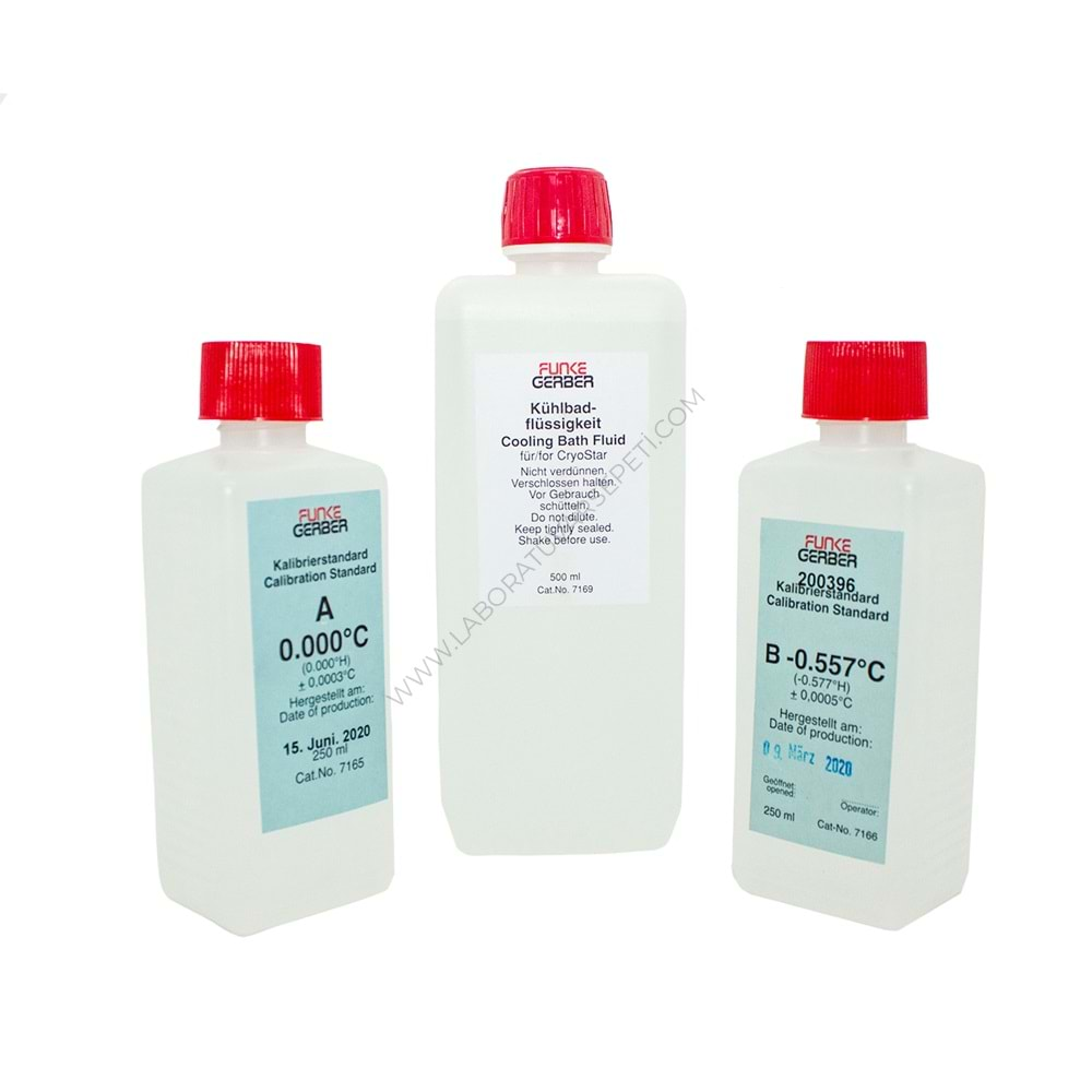 Kalibrasyon standardı B (-0.557°C) - 250 ml Cryostar için