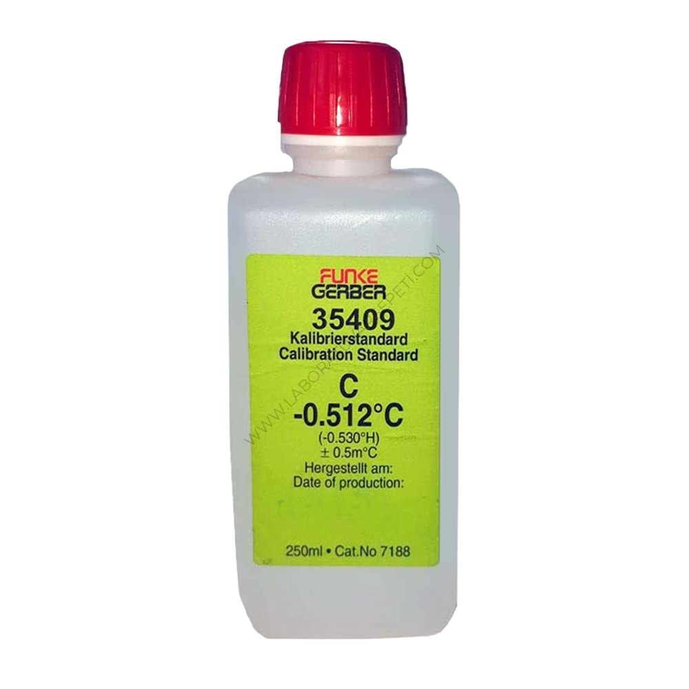 Doğrulama standardı C (-0.512°) 250 mL - cryostar için