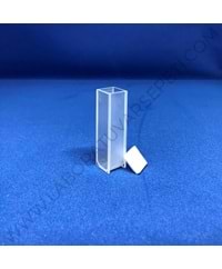 Spektrofotometre küveti - quartz - 10 mm ışık yolu- 3,5 ml kapaklı